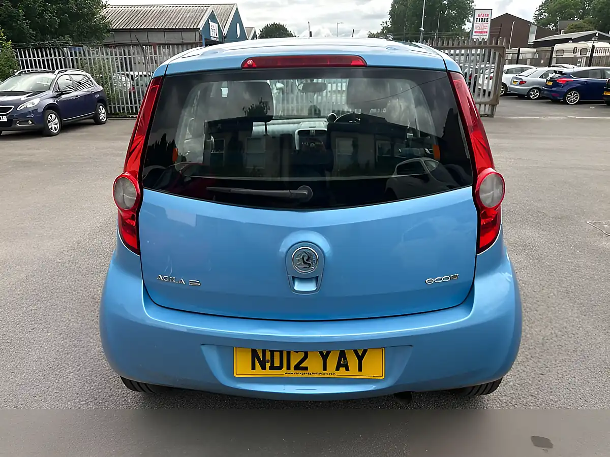 Used 2012 Vauxhall Agila S Blue - Interior and Exterior details 11