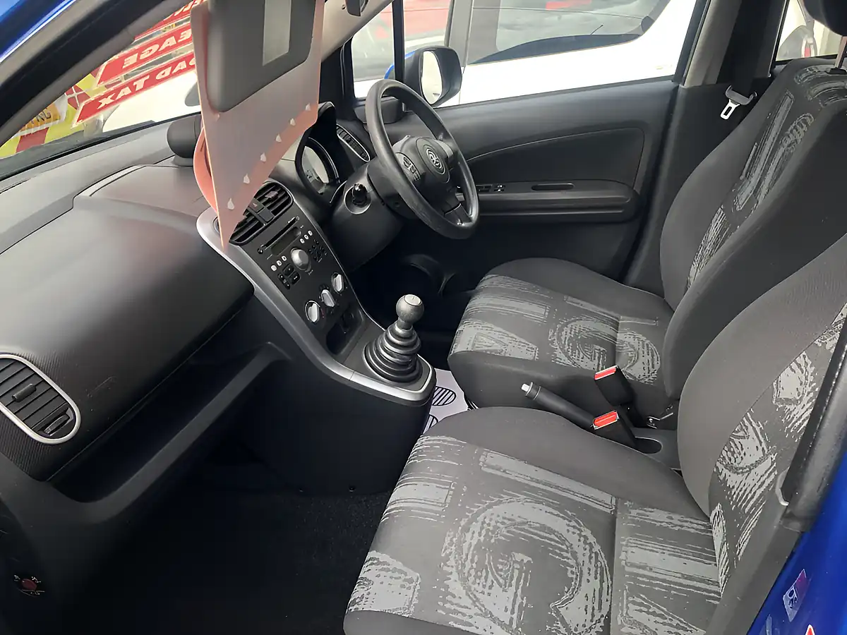 Used 2012 Vauxhall Agila S Blue - Interior and Exterior details 14