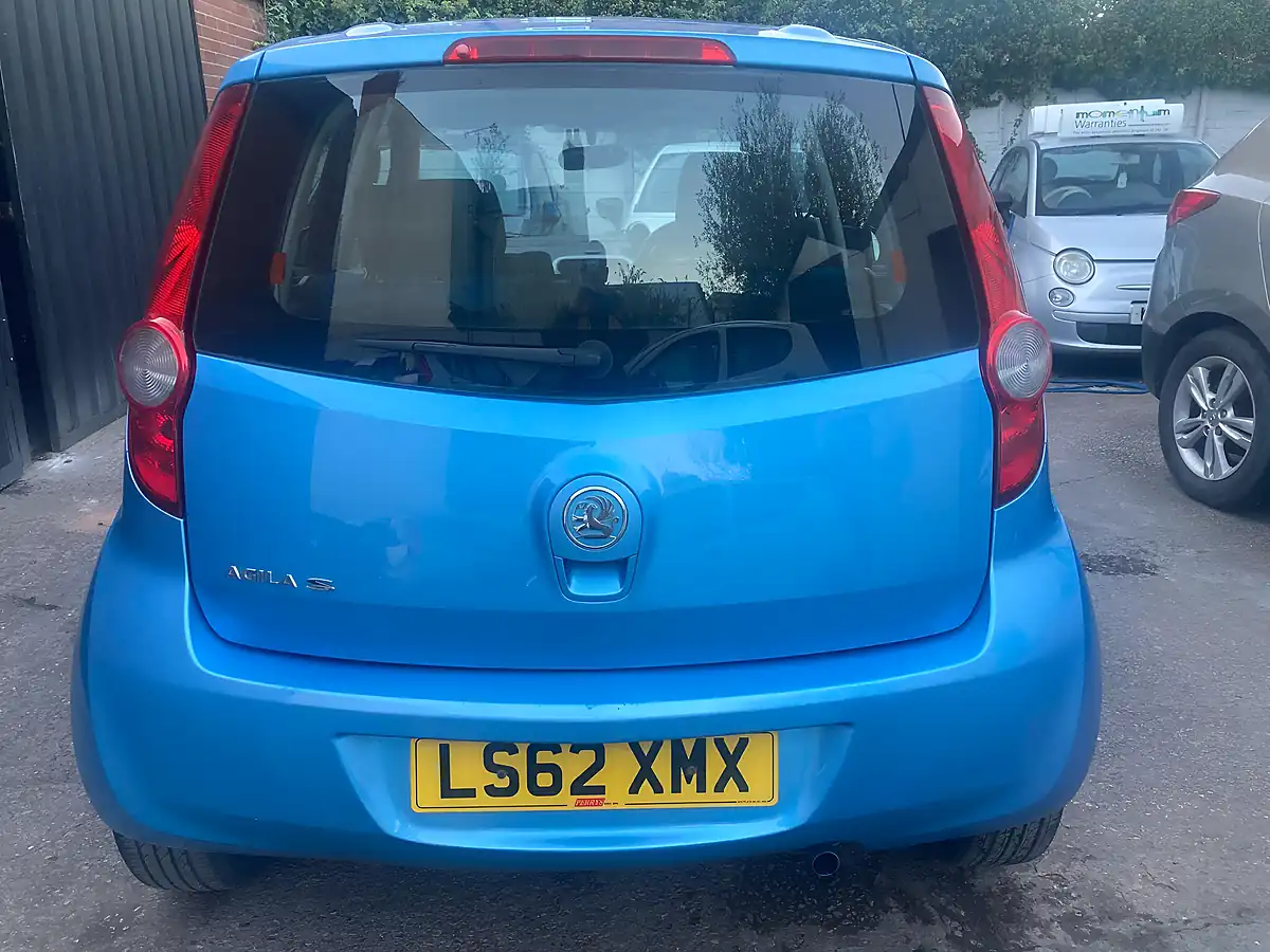 Used 2012 Vauxhall Agila S Blue - Interior and Exterior details 5
