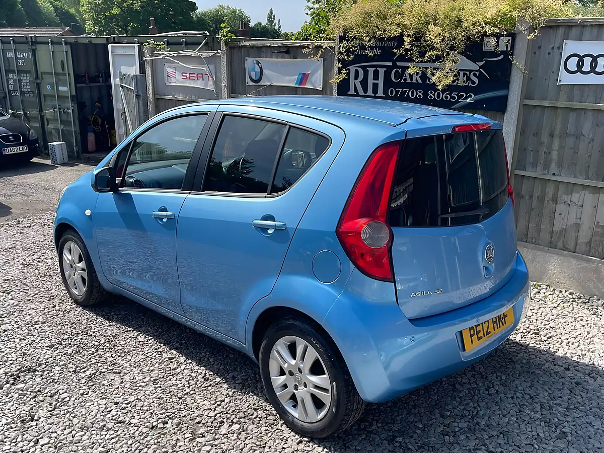 Used 2012 Vauxhall Agila Se Blue - Interior and Exterior details 7