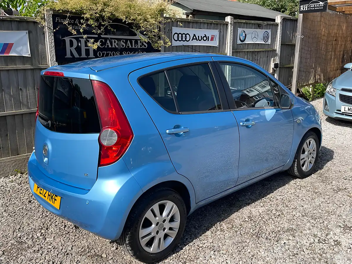 Used 2012 Vauxhall Agila Se Blue - Interior and Exterior details 9