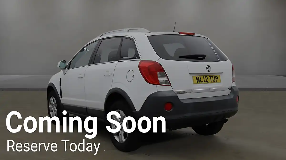 Used 2012 Vauxhall Antara Exclusiv White - Interior and Exterior details 3