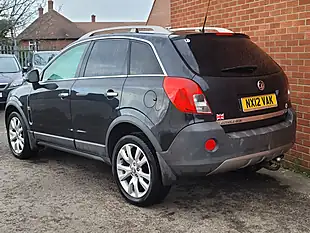 Used 2012 Vauxhall Antara Se Black - Interior and Exterior details 3