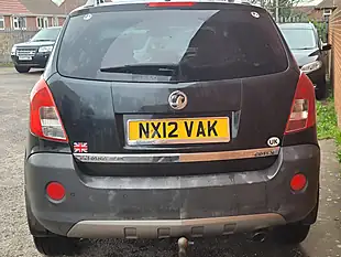 Used 2012 Vauxhall Antara Se Black - Interior and Exterior details 4