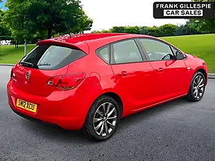 Used 2012 Vauxhall Astra Active Red - Interior and Exterior details 6