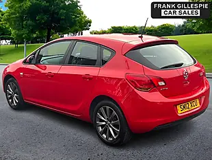 Used 2012 Vauxhall Astra Active Red - Interior and Exterior details 9