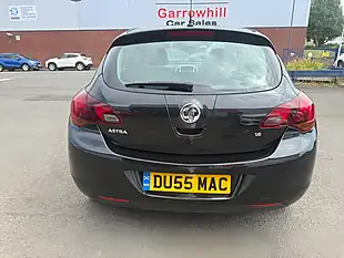 Used 2012 Vauxhall Astra Sri Black - Interior and Exterior details 7
