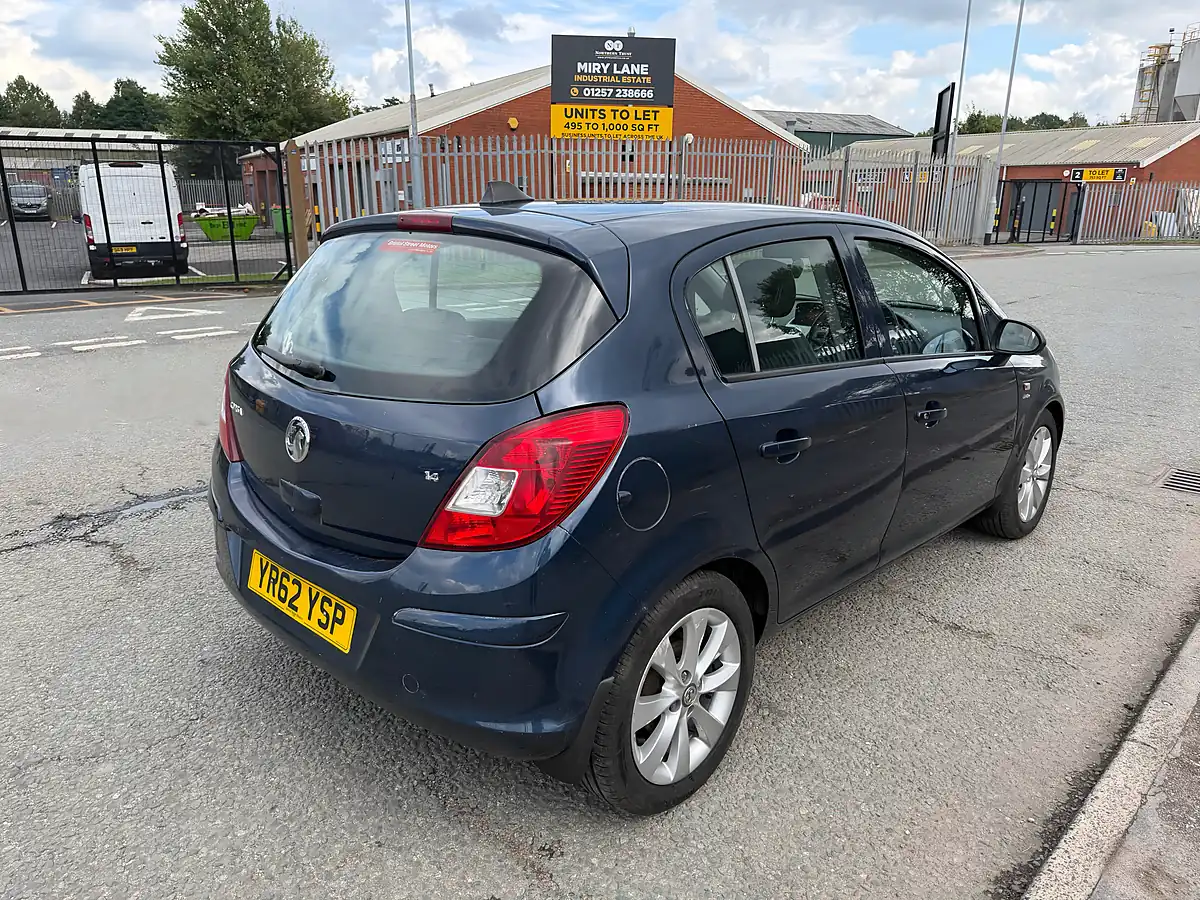 Used 2012 Vauxhall Corsa Active Ac Blue - Interior and Exterior details 6