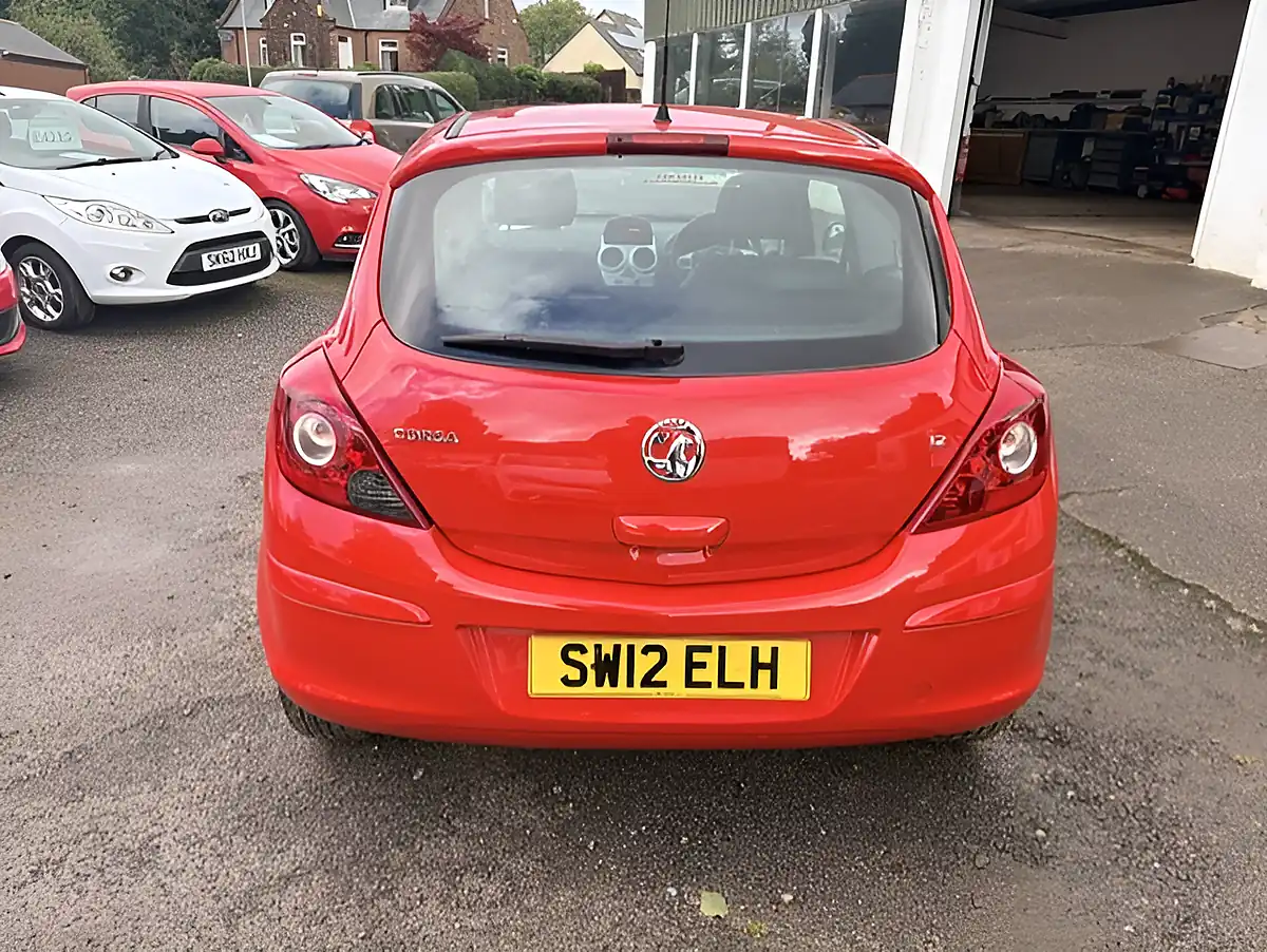 Used 2012 Vauxhall Corsa Active Red - Interior and Exterior details 3