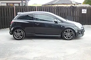 Used 2012 Vauxhall Corsa Black Edition Black - Interior and Exterior details 2