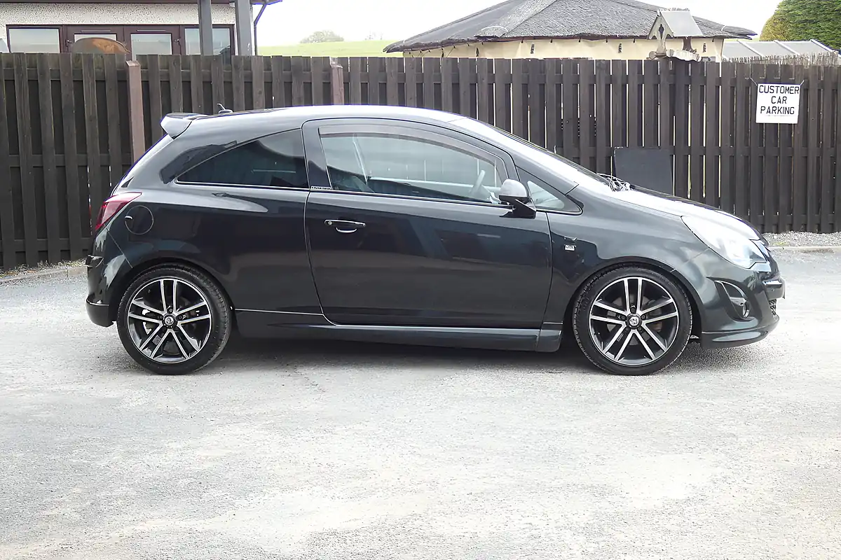 Used 2012 Vauxhall Corsa Black Edition Black - Interior and Exterior details 2