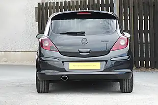 Used 2012 Vauxhall Corsa Black Edition Black - Interior and Exterior details 3