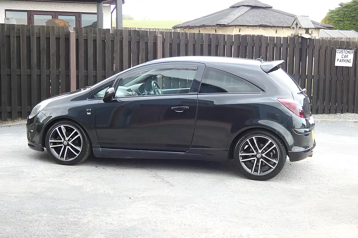 Used 2012 Vauxhall Corsa Black Edition Black - Interior and Exterior details 5