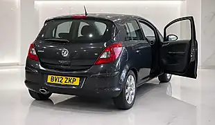 Used 2012 Vauxhall Corsa Exclusiv Black - Interior and Exterior details 4