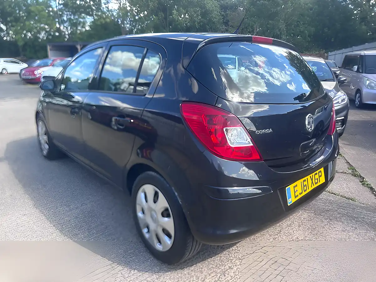 Used 2012 Vauxhall Corsa Exclusiv Black - Interior and Exterior details 6