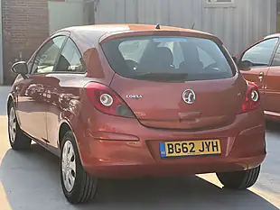 Used 2012 Vauxhall Corsa Exclusiv Orange - Interior and Exterior details 4