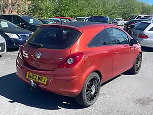 Used 2012 Vauxhall Corsa Exclusiv Orange - Interior and Exterior details 7