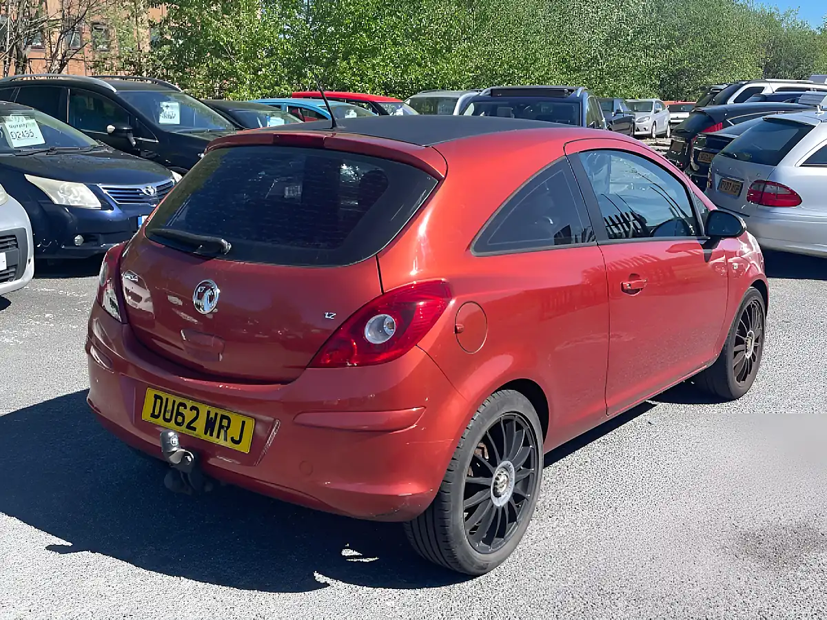 Used 2012 Vauxhall Corsa Exclusiv Orange - Interior and Exterior details 7