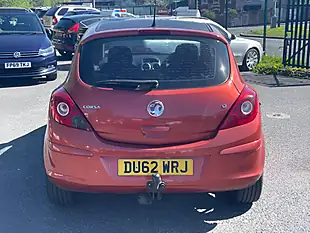 Used 2012 Vauxhall Corsa Exclusiv Orange - Interior and Exterior details 8