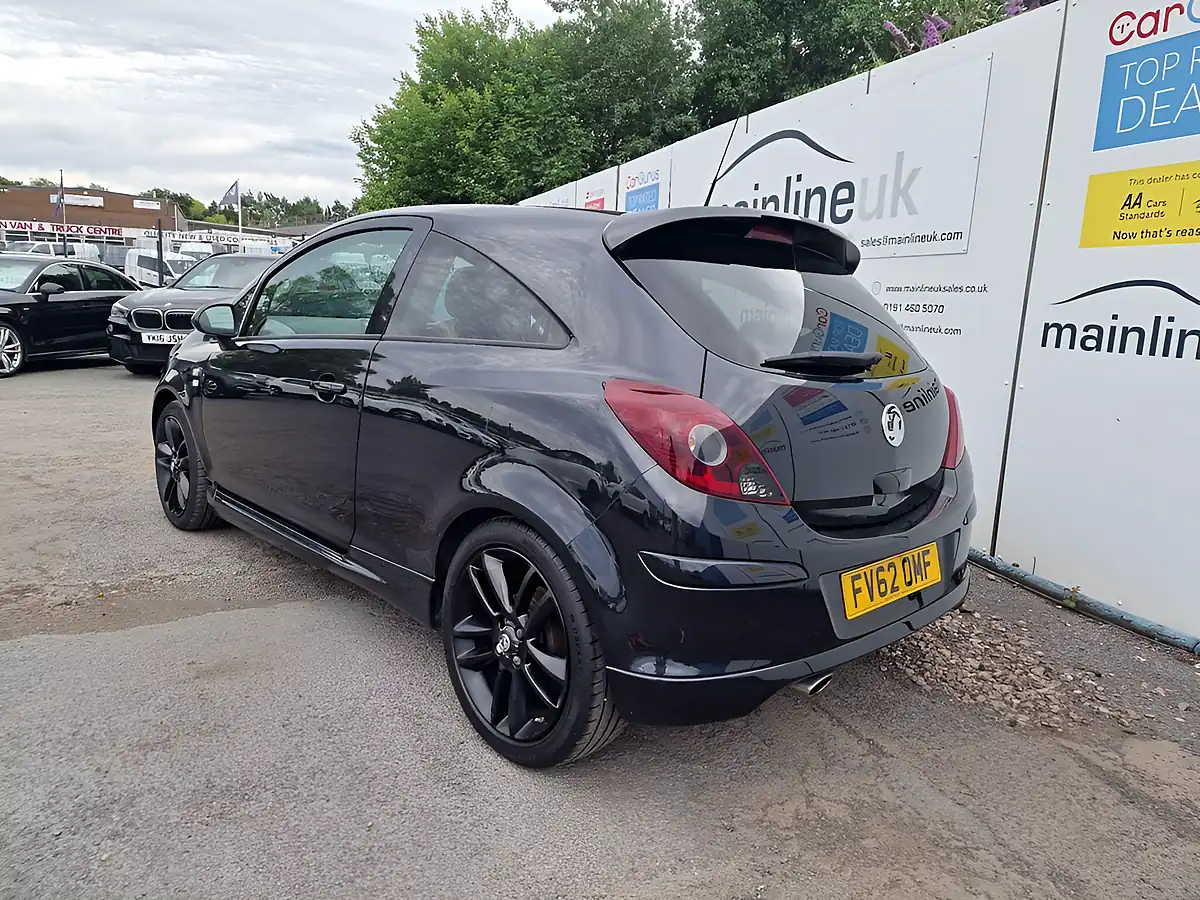 Used 2012 Vauxhall Corsa Limited Edition Black - Interior and Exterior details 10