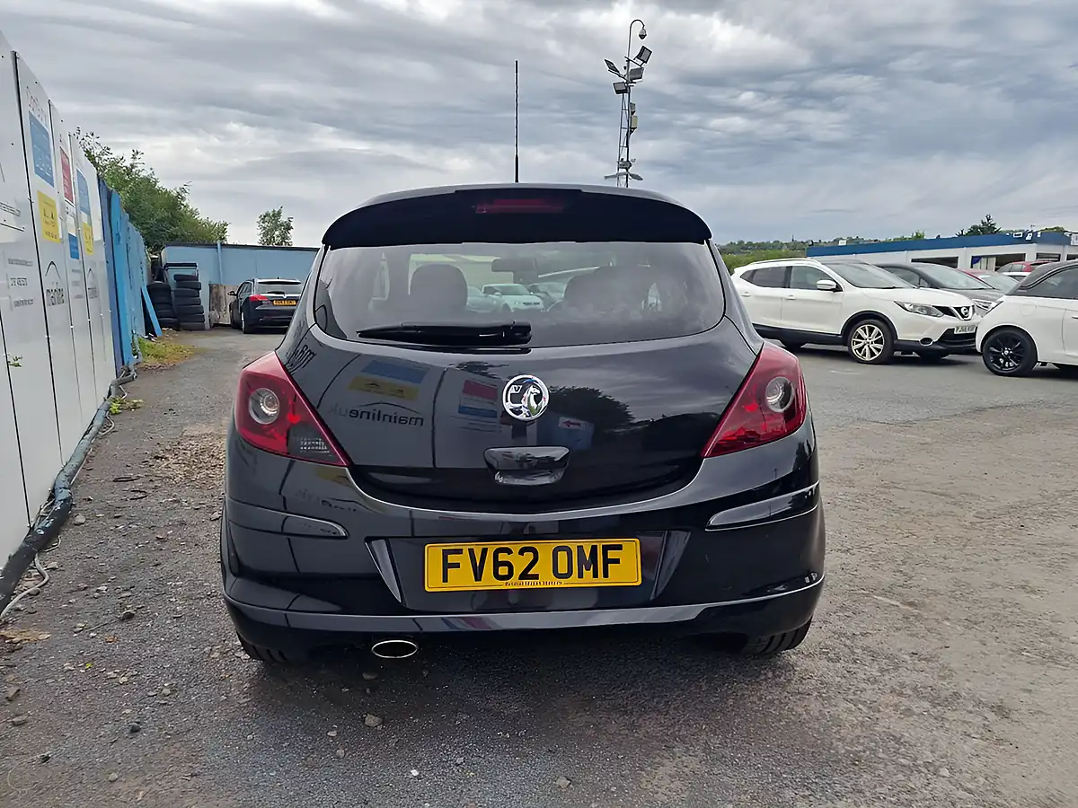 Used 2012 Vauxhall Corsa Limited Edition Black - Interior and Exterior details 11