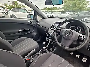 Used 2012 Vauxhall Corsa Limited Edition Black - Interior and Exterior details 13