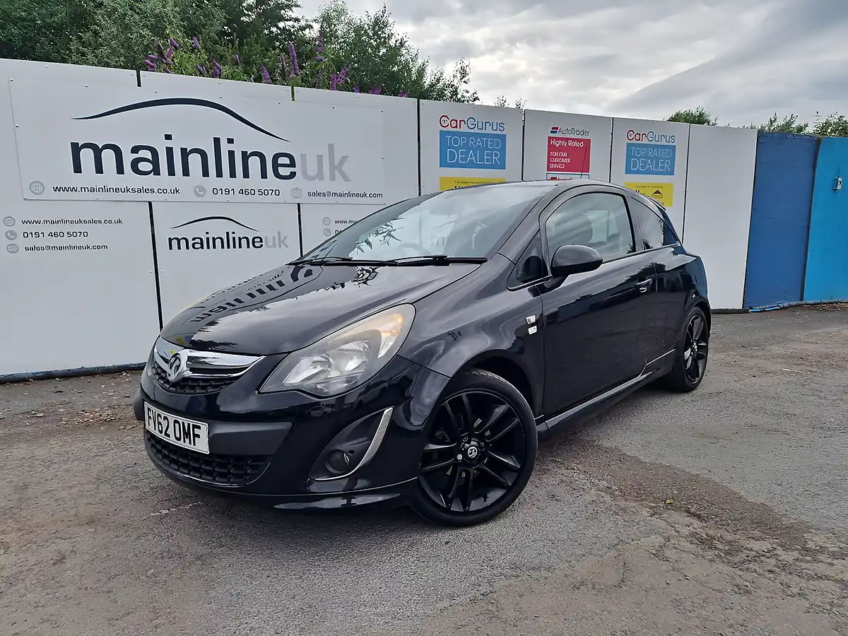 Used 2012 Vauxhall Corsa Limited Edition Black - Interior and Exterior details 2