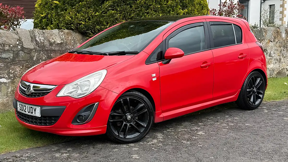 Used 2012 Vauxhall Corsa Limited Edition Red - Front View
