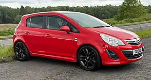 Used 2012 Vauxhall Corsa Limited Edition Red - Interior and Exterior details 2