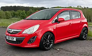 Used 2012 Vauxhall Corsa Limited Edition Red - Interior and Exterior details 4