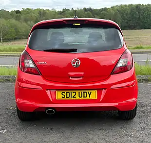 Used 2012 Vauxhall Corsa Limited Edition Red - Interior and Exterior details 6