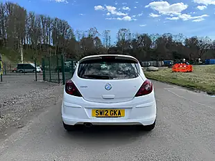 Used 2012 Vauxhall Corsa Limited Edition White - Interior and Exterior details 7