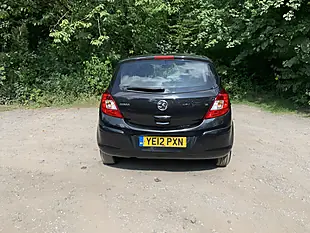Used 2012 Vauxhall Corsa S Black - Interior and Exterior details 6