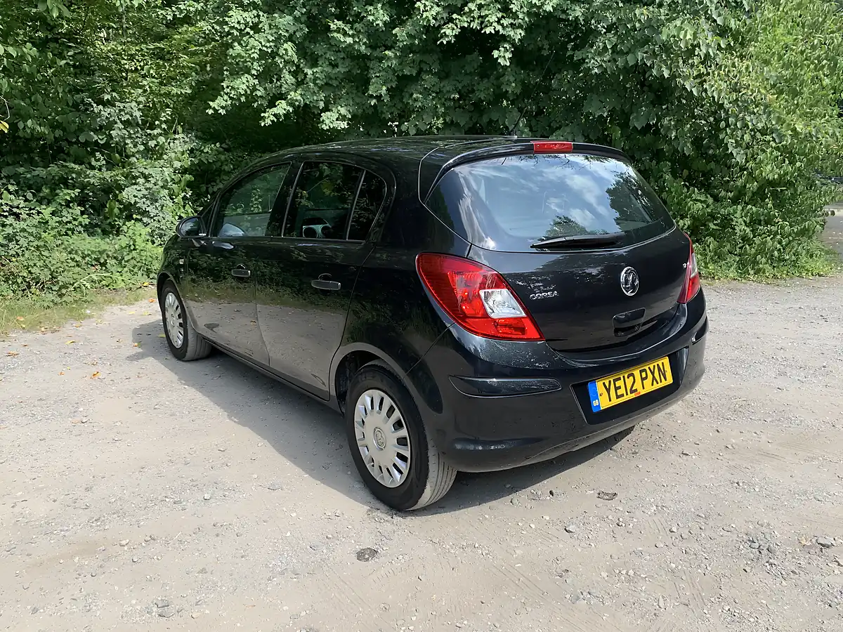 Used 2012 Vauxhall Corsa S Black - Interior and Exterior details 7