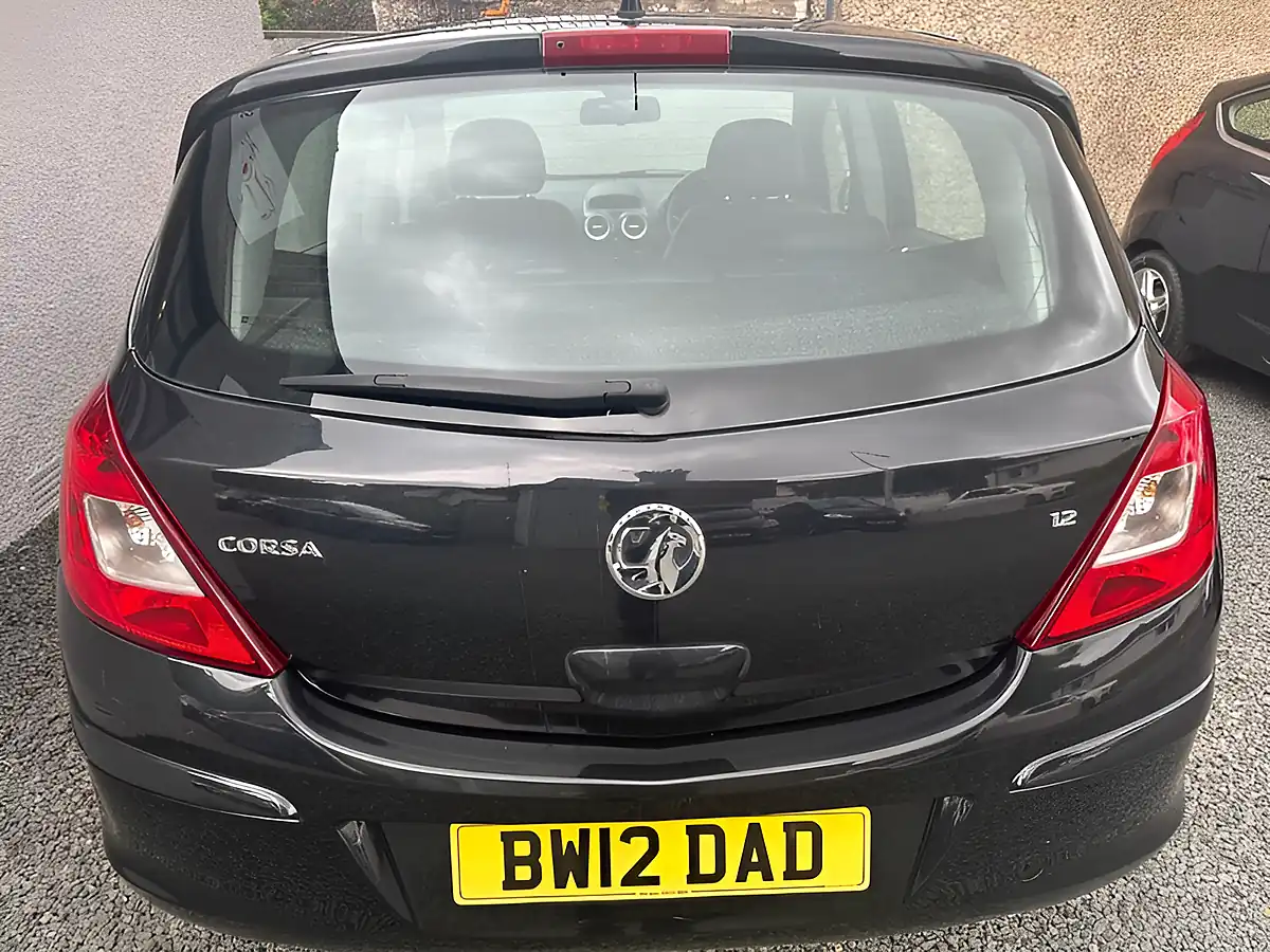 Used 2012 Vauxhall Corsa Se Black - Interior and Exterior details 6