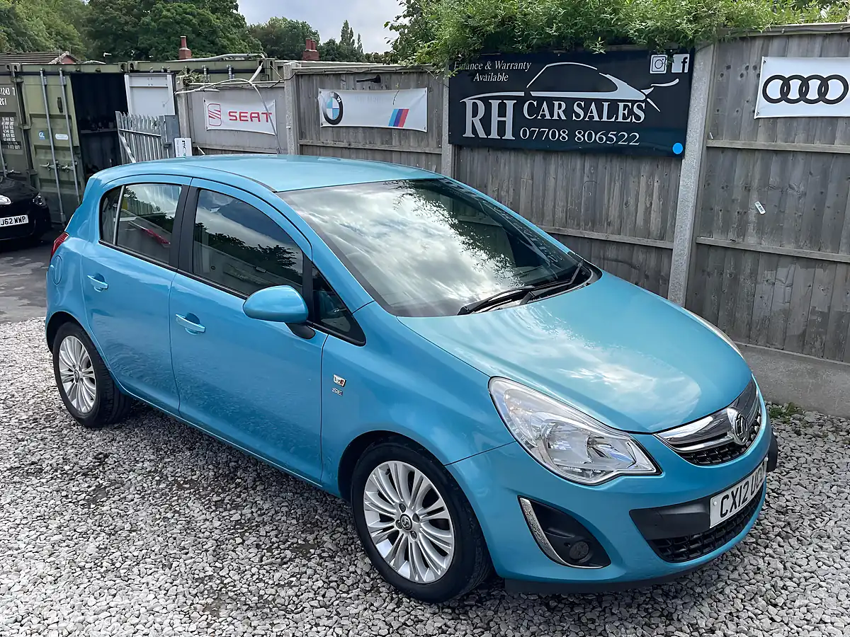 Used 2012 Vauxhall Corsa Se Blue - Interior and Exterior details 2