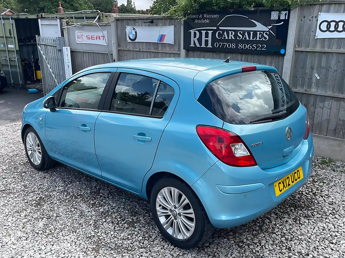Used 2012 Vauxhall Corsa Se Blue - Interior and Exterior details 7