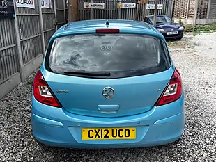 Used 2012 Vauxhall Corsa Se Blue - Interior and Exterior details 8