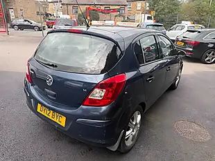 Used 2012 Vauxhall Corsa Se Blue - Interior and Exterior details 4