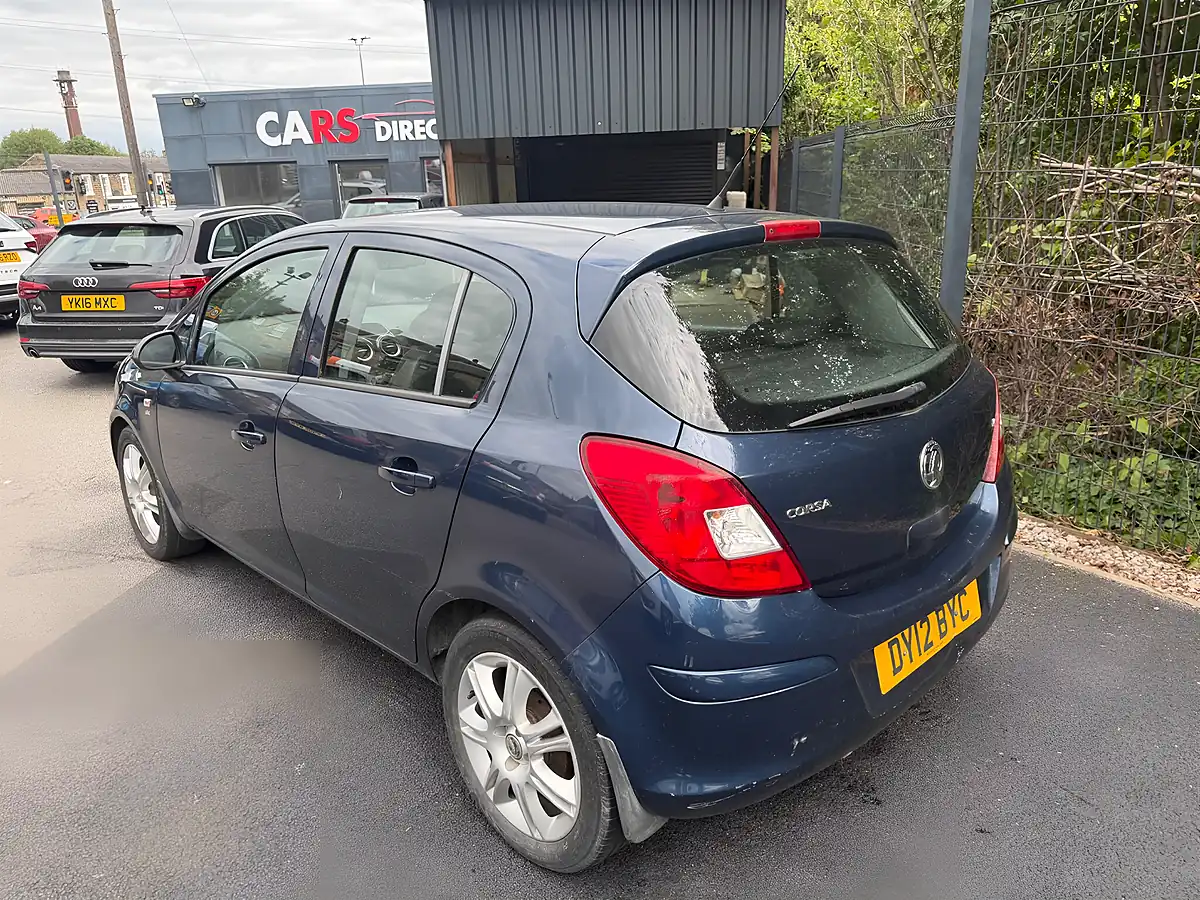 Used 2012 Vauxhall Corsa Se Blue - Interior and Exterior details 7