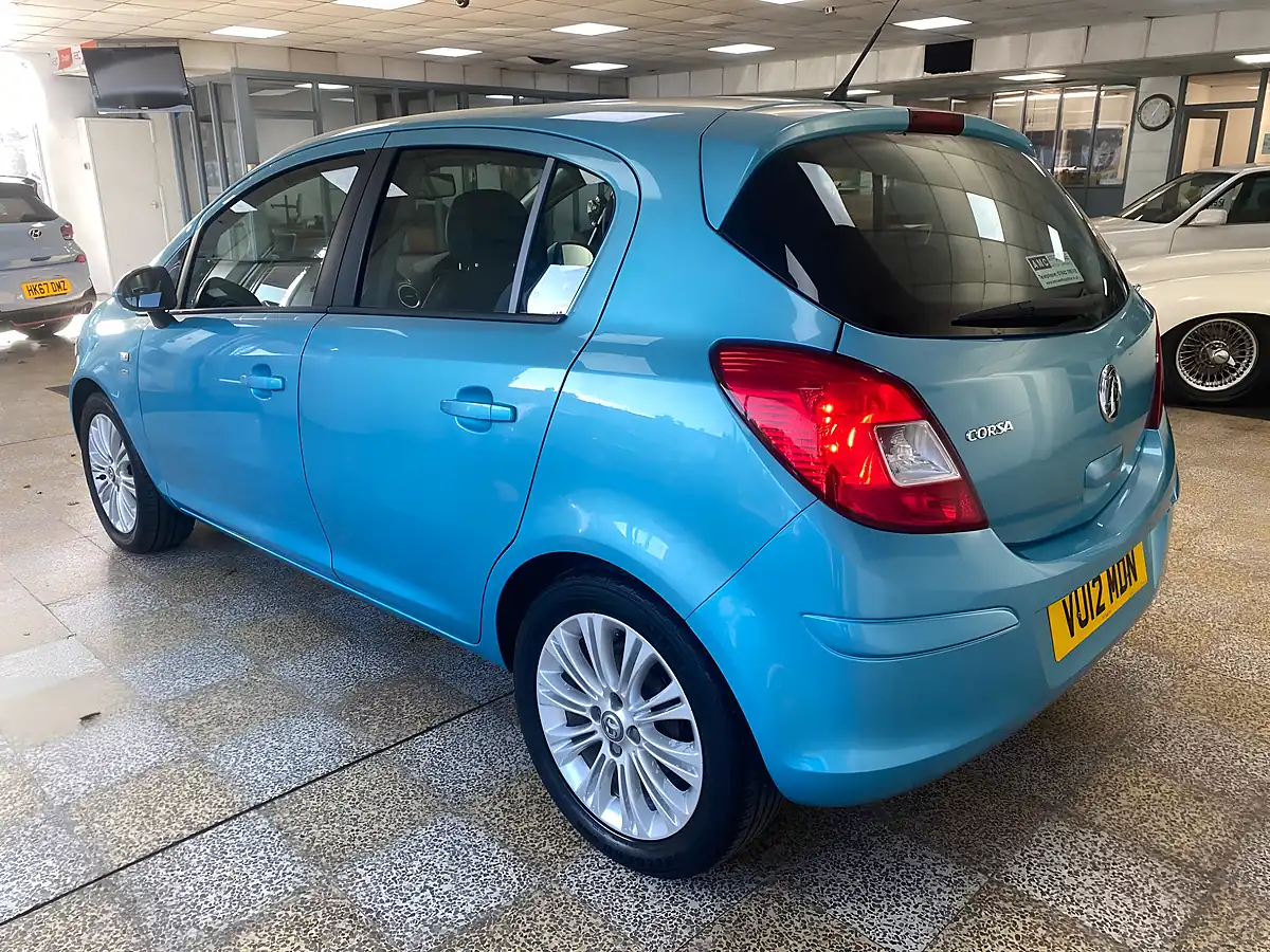 Used 2012 Vauxhall Corsa Se Blue - Interior and Exterior details 4