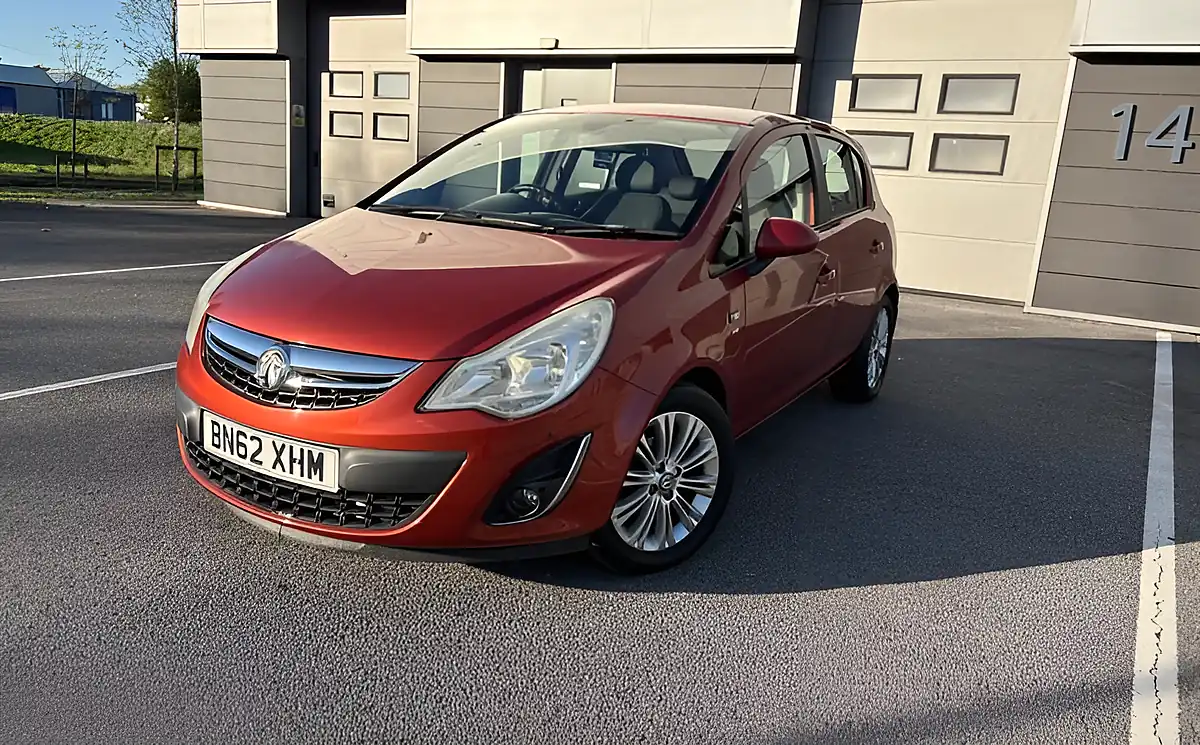 Used 2012 Vauxhall Corsa Se Orange - Front View