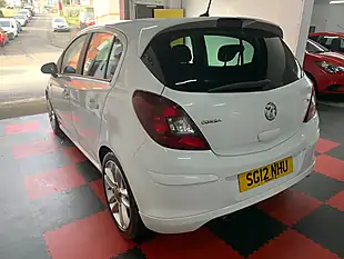 Used 2012 Vauxhall Corsa Sri White - Interior and Exterior details 8