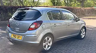 Used 2012 Vauxhall Corsa Sxi Silver - Interior and Exterior details 8