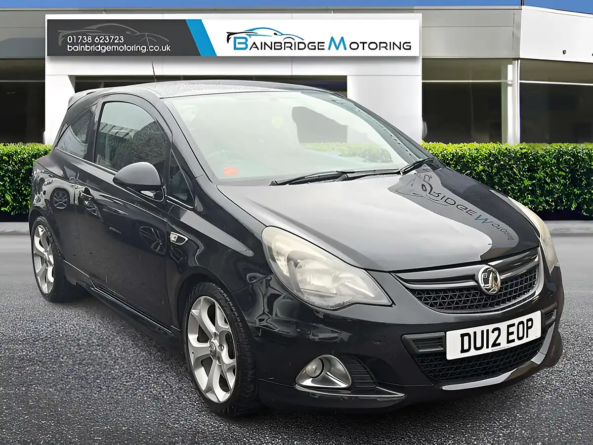 Used 2012 Vauxhall Corsa Vxr Black - Front View