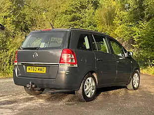 Used 2012 Vauxhall Zafira Exclusiv Grey - Interior and Exterior details 8