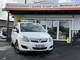 Used 2012 Vauxhall Zafira Exclusiv White - Interior and Exterior details 6