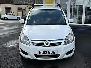 Used 2012 Vauxhall Zafira Exclusiv White - Interior and Exterior details 8