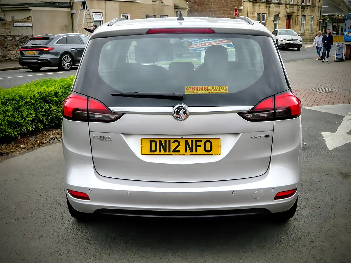 Used 2012 Vauxhall Zafira Tourer Ex Metallic Silver - Interior and Exterior details 6