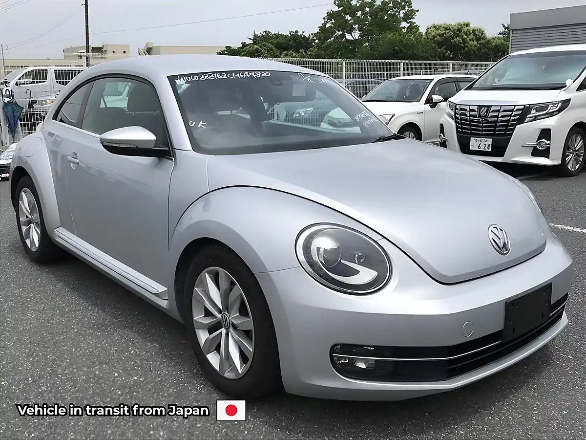 Used 2012 Volkswagen Beetle Design (leather) Silver - Front View